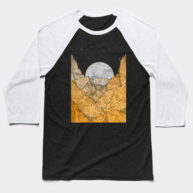 The Copper Mountains Baseball T-Shirt by Swadeillustrations